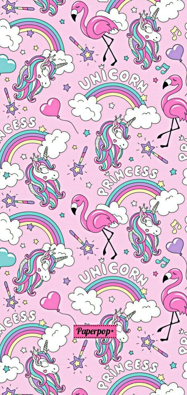 Unicorn Princess Wallpaper Cute