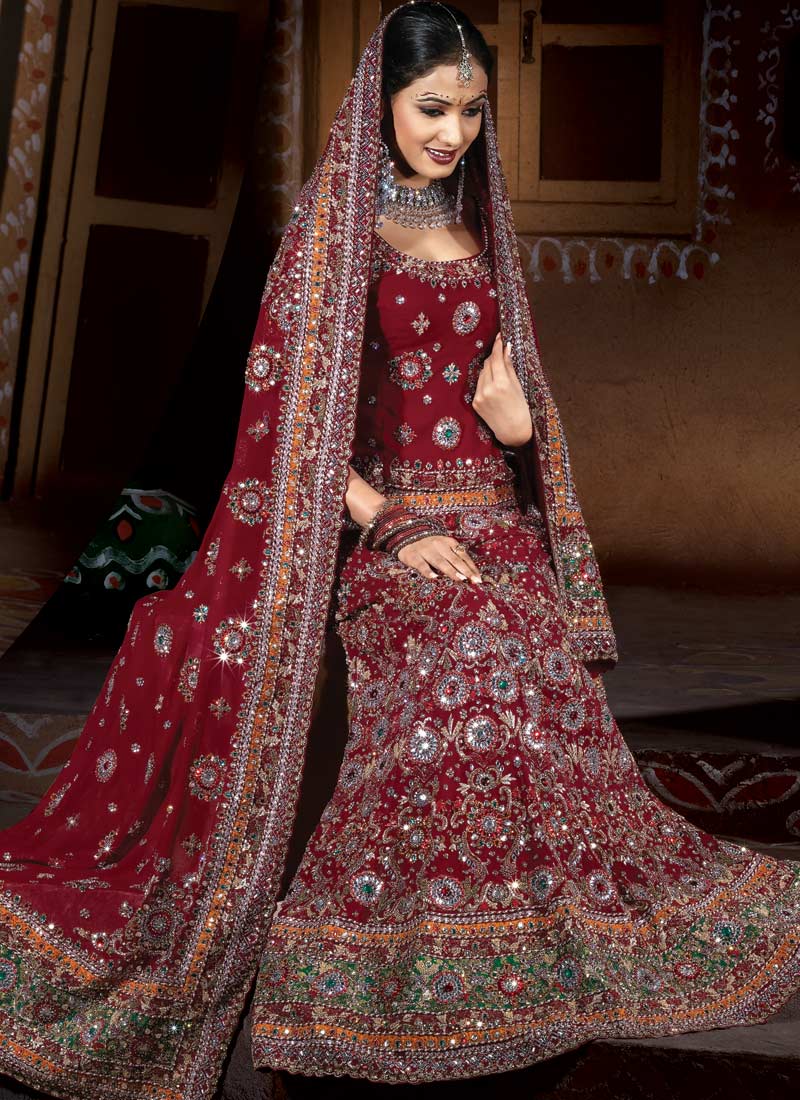 Indian Style Wedding Dresses Wallpaper Smshousepk
