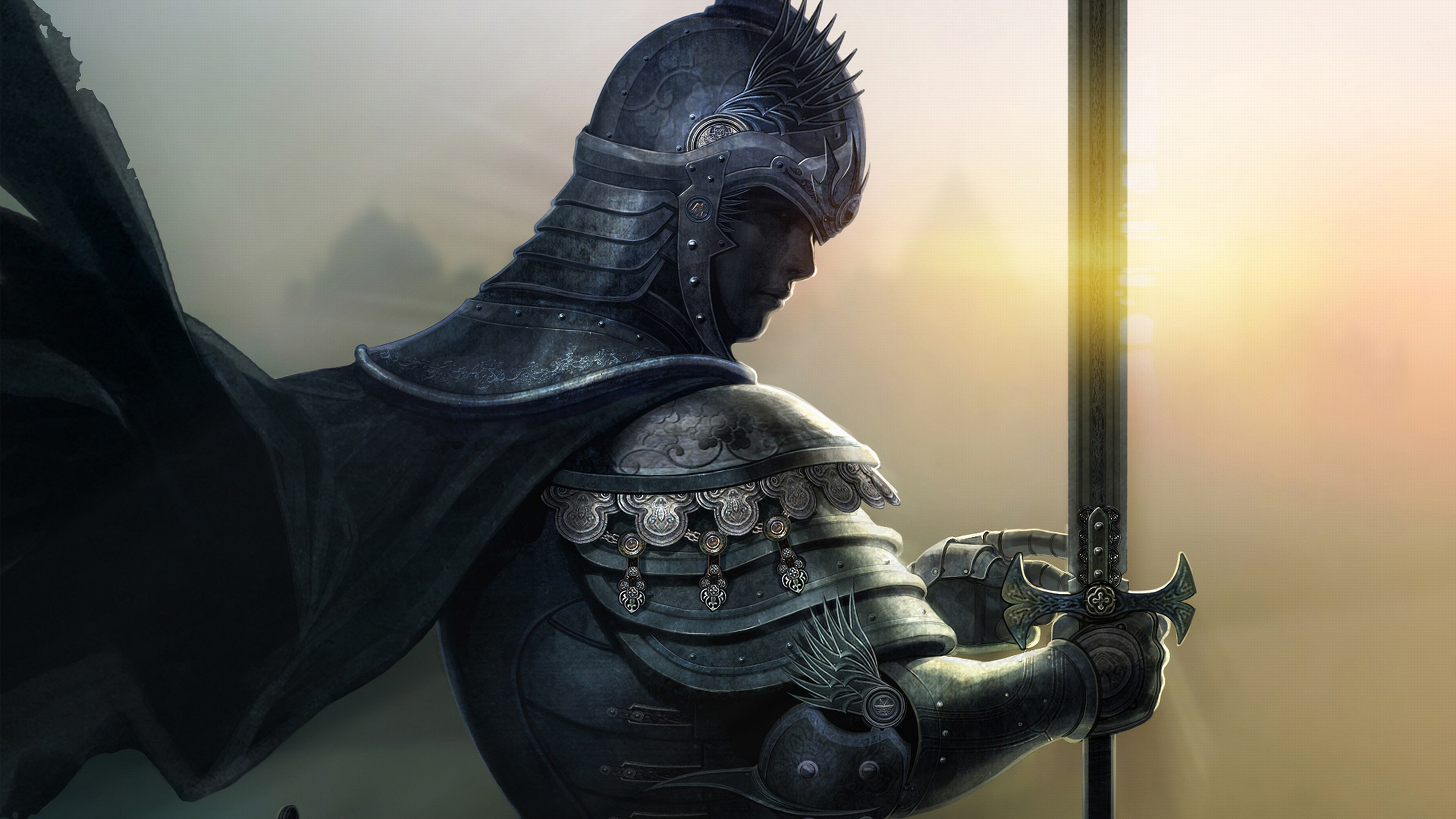 Fantasy Warrior HD Wallpaper And