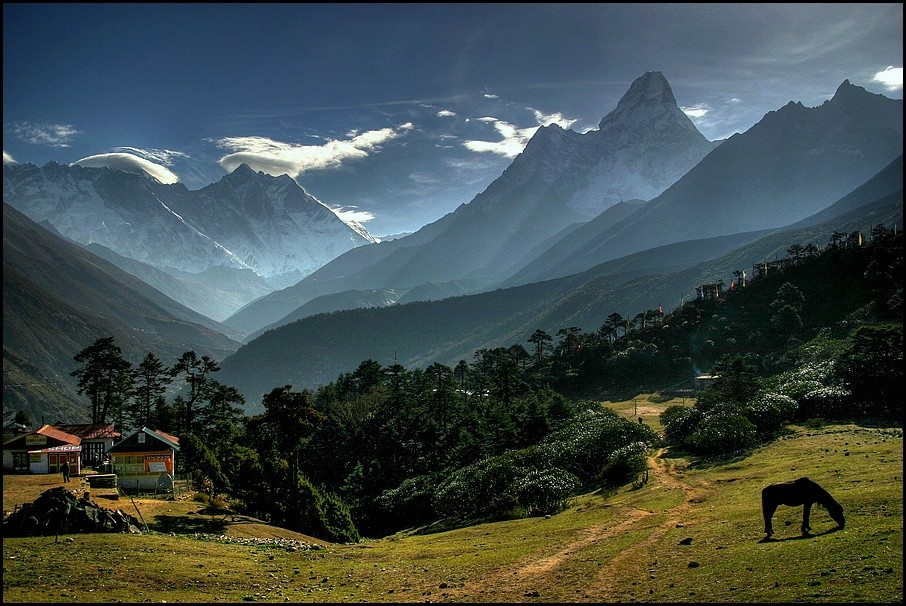  tengboche himalaya nepal HD Wallpaper   Nature Landscapes 1231433