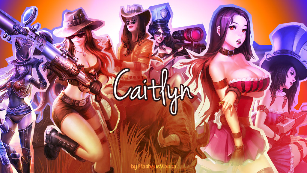 Caitlyn League Of Legends Wallpaper By Silvamath On