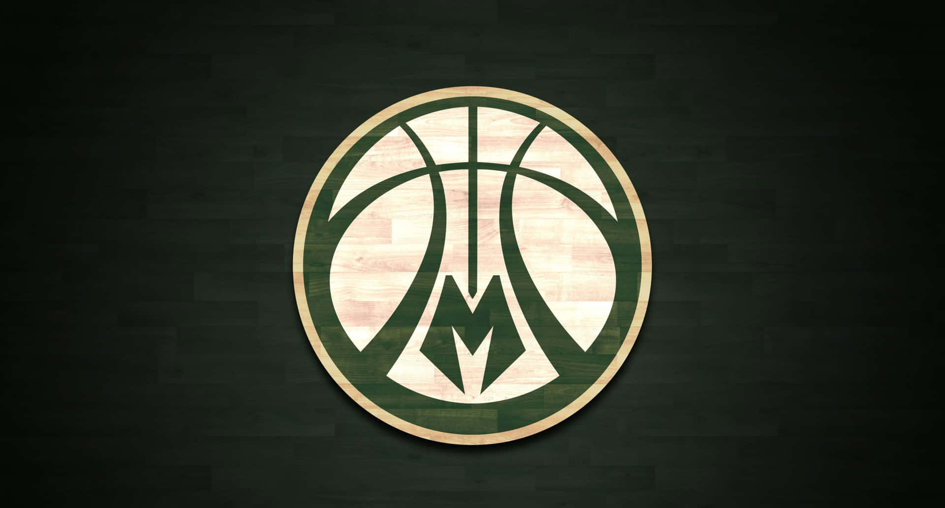 The Iconic Logo Of Milwaukee Bucks Nba Basketball Team Wallpaper