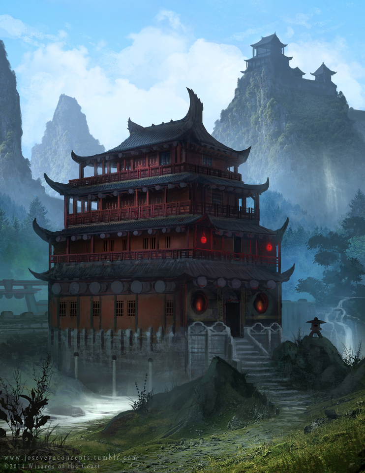 Monk Background By Jose Vega
