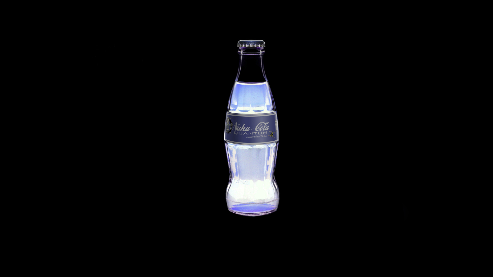 Fallout Bottles Coca Cola Nuka Quantum Glow Bottle HD Wallpaper Of
