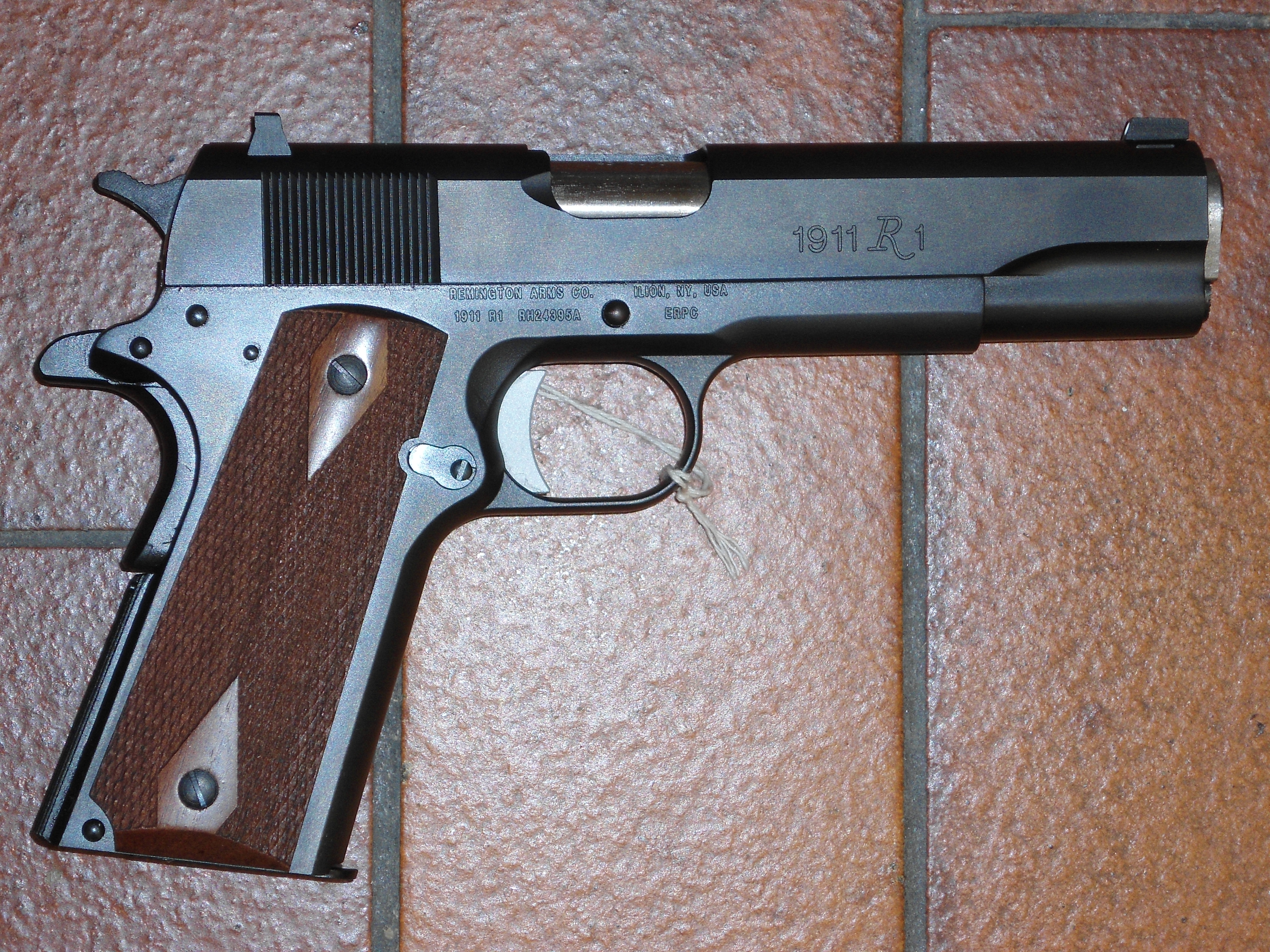 Remington Gun Logo R1 Pistol