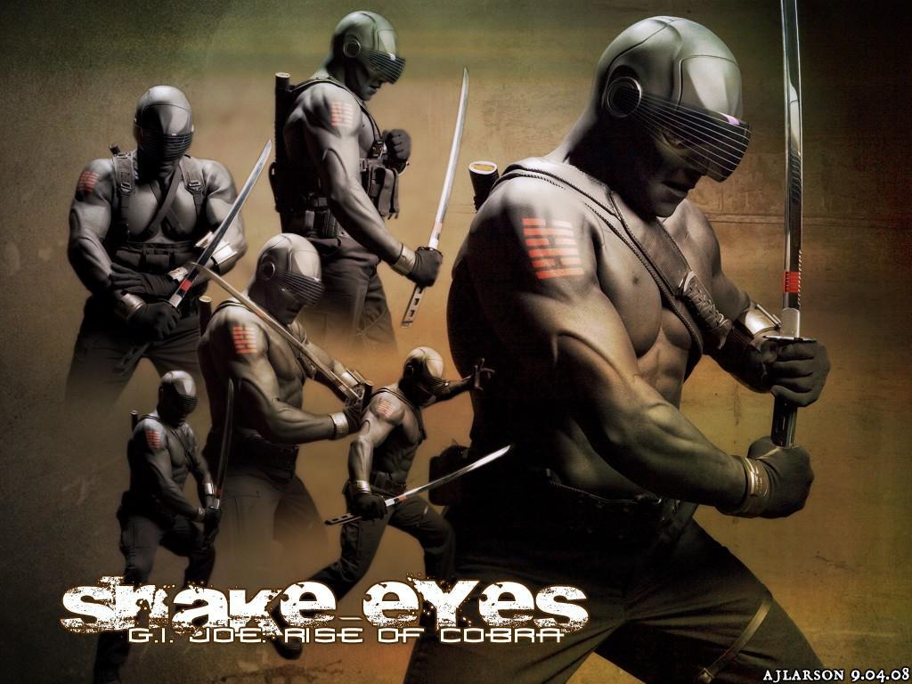 Snake Eyes Papel De Parede Sobre