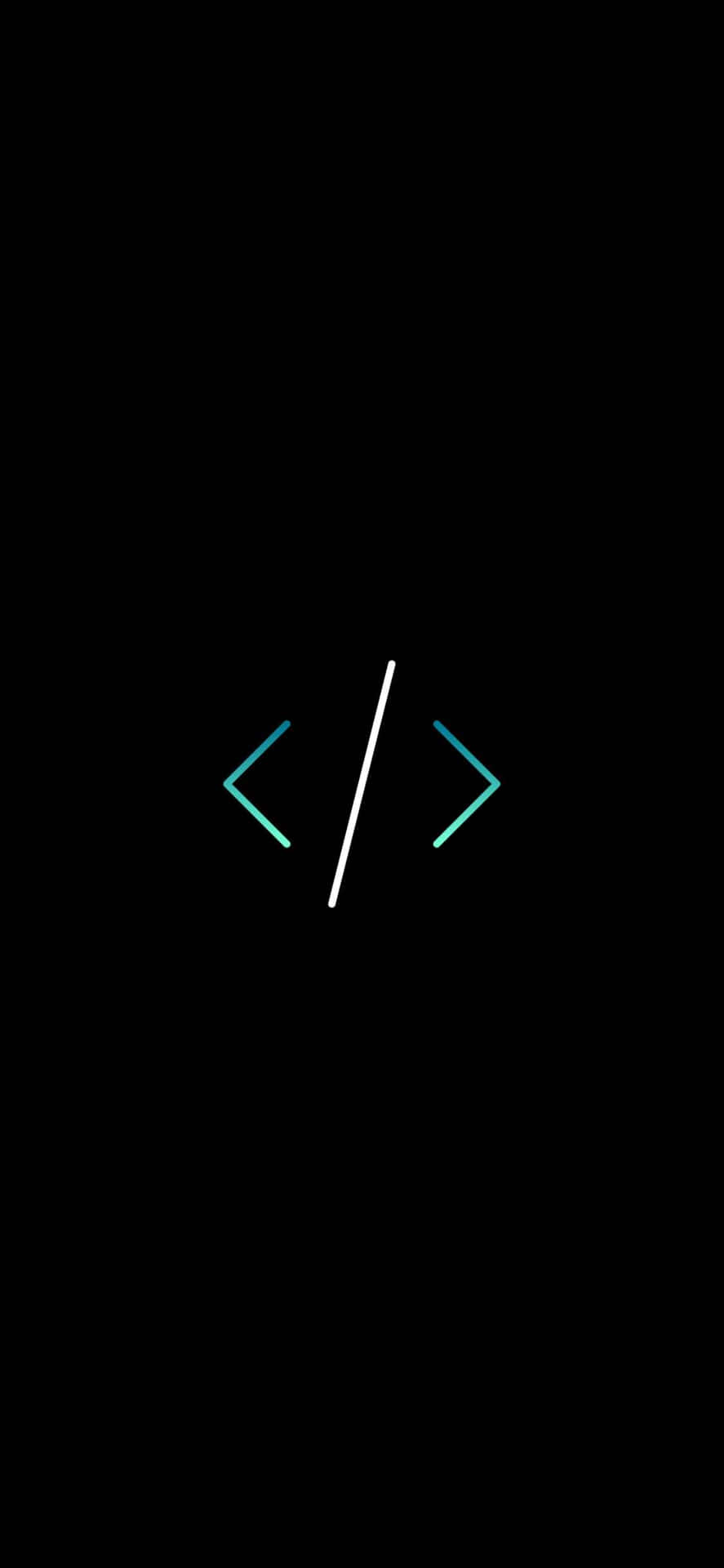 iPhone Xs Programming Background Wallpaper