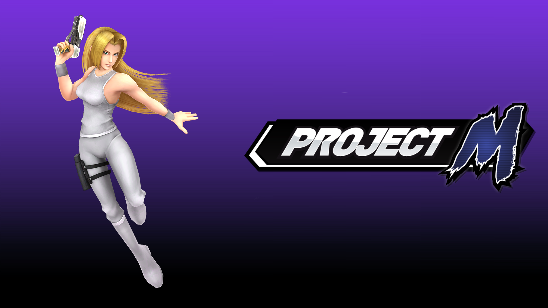 Project M Wallpaper White Metroid Fusion Zss By