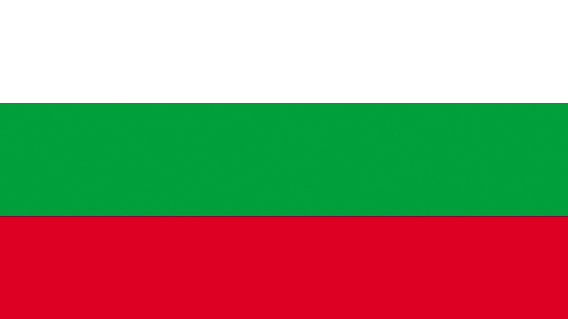 Bandiera Bulgaria 150x90 Cm In Poliestere Con 2 Occhielli Per Asta