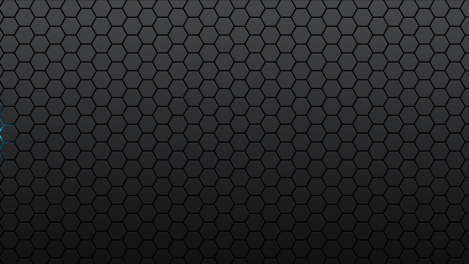 Hexagons Textures Glow Multiscreen Wallpaper