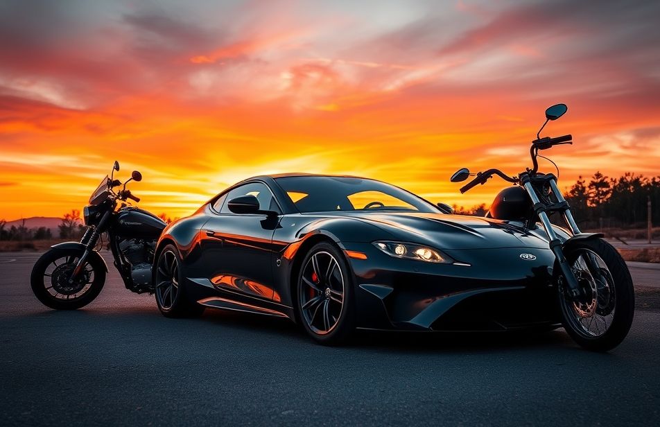 Car And Bike Wallpaper