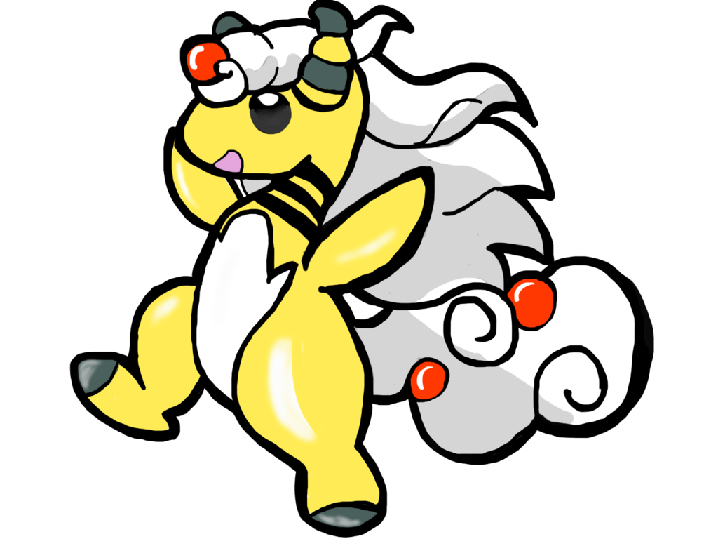 Mega Ampharos By Izze Bee