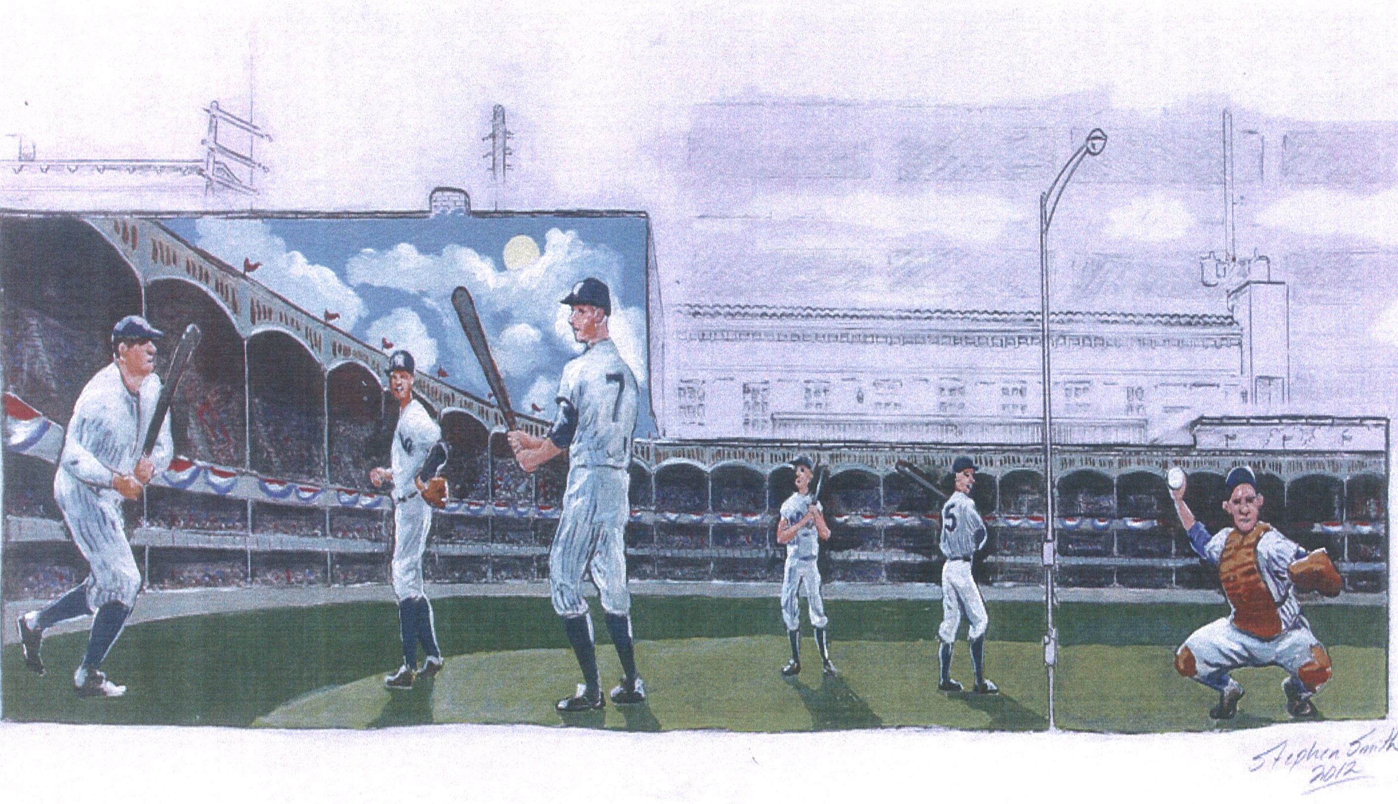 Go Back Pix For Baseball Field Wallpaper Mural