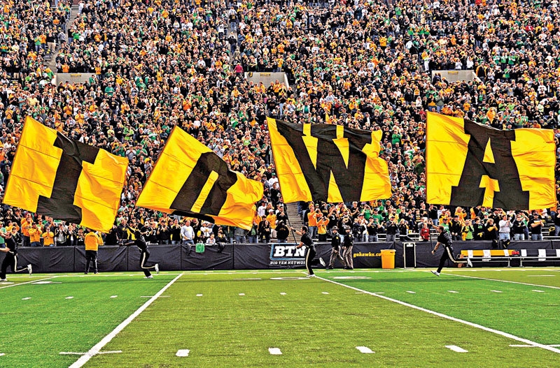 Iowa Football Raffle Fully Covered Sports