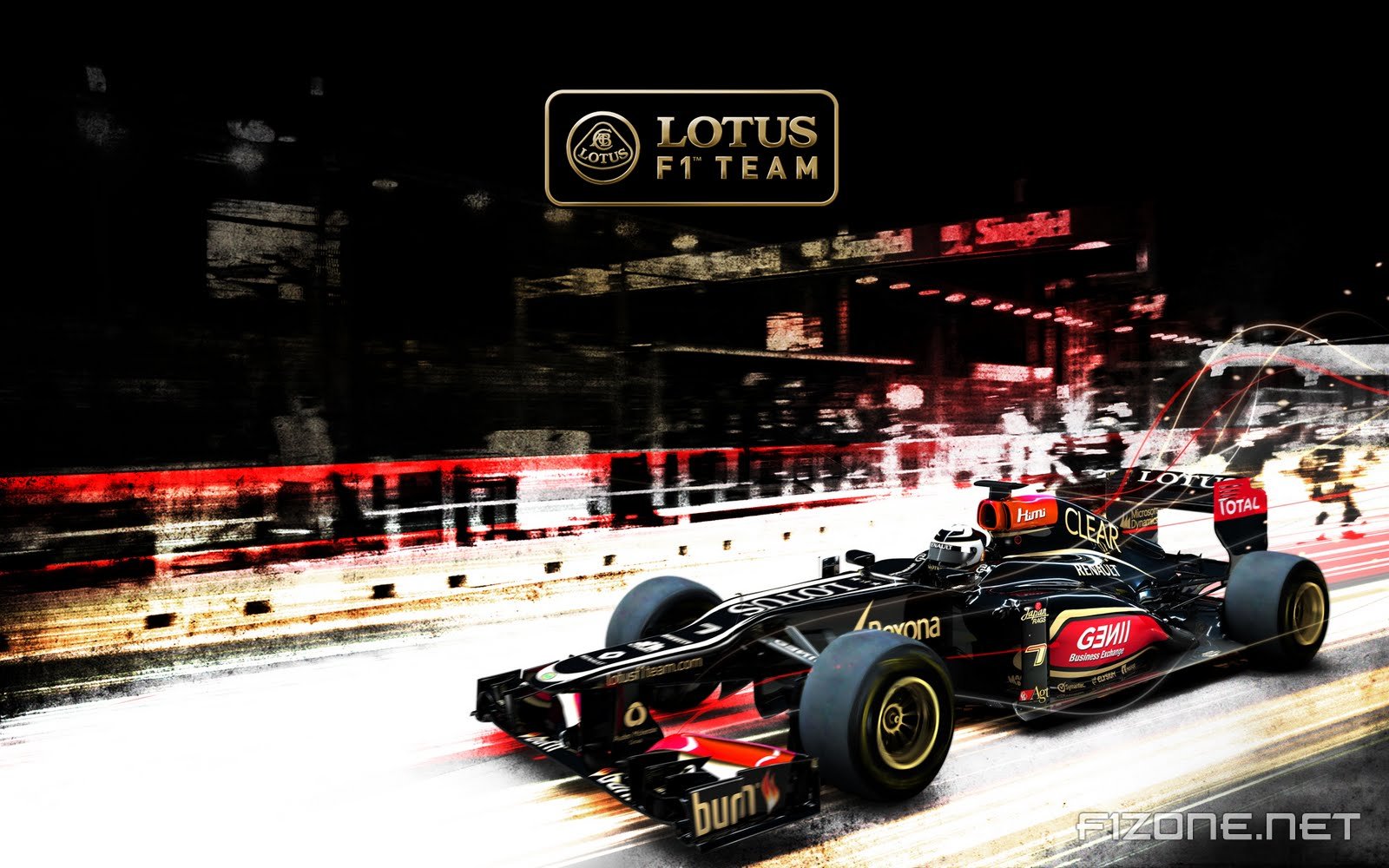 Kimi Raikkonen Lotus Win HD Desktop Wallpaper