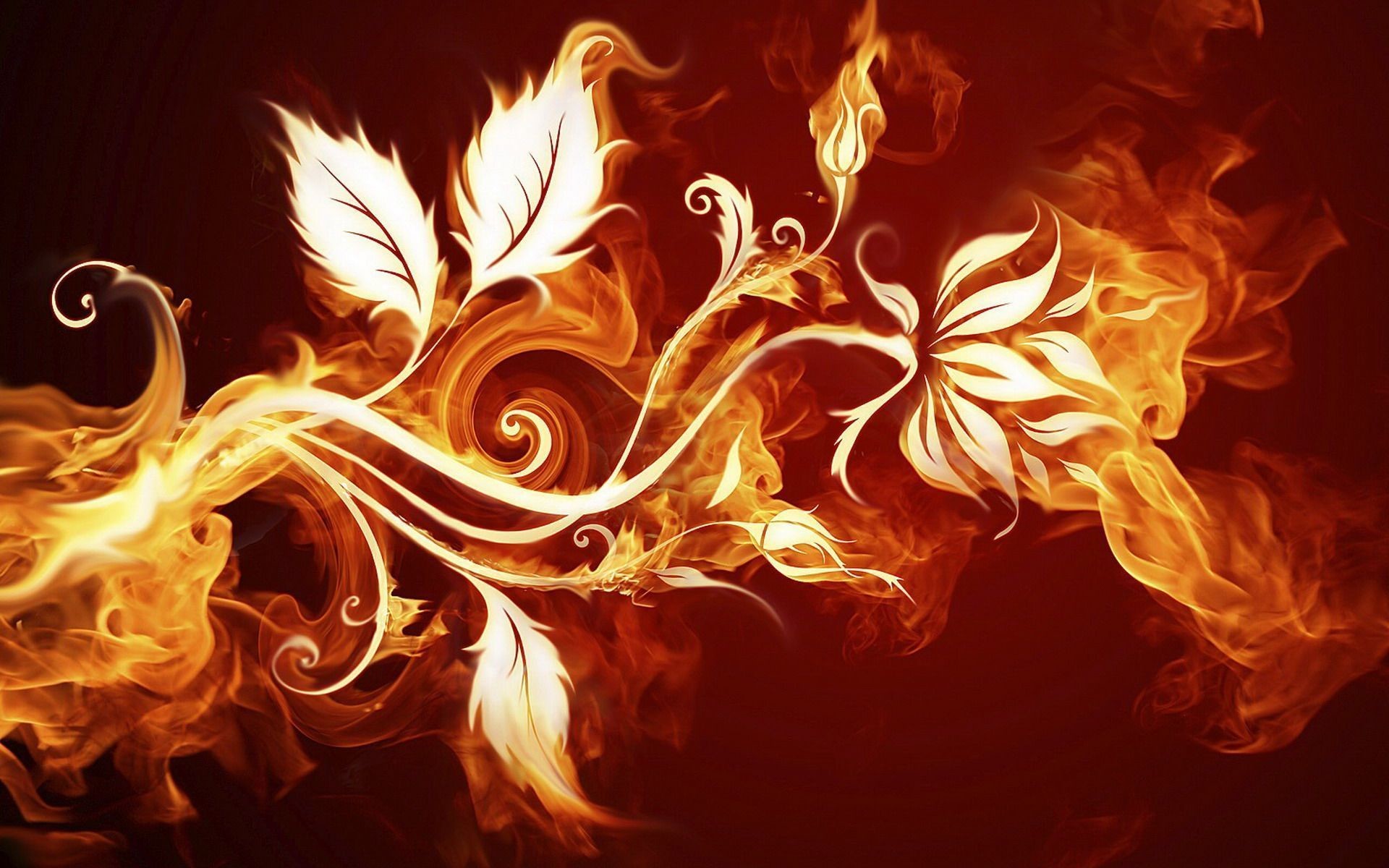 Cool Fire Wallpaper
