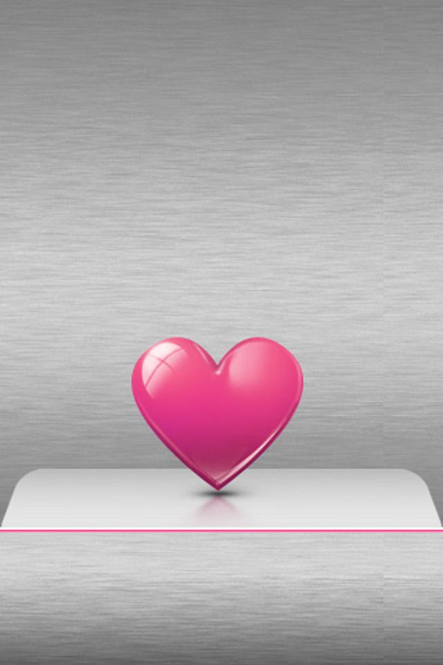Pink Love Lockscreen iPhone Wallpaper Cute Girly