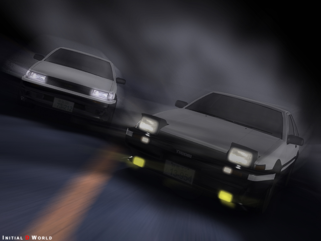 Initial D Wallpaper  Initial d, Best action anime, Initials