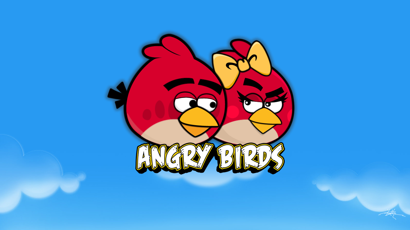  angry bird wallpaper for desktop Orenz Susu   Blog Informasi 1366x768
