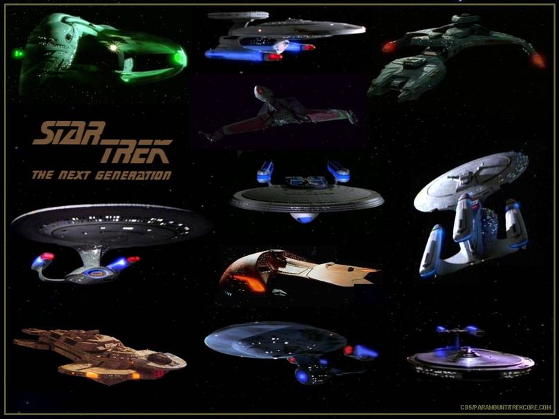 Star Trek The Next Generation Ships Wallpaper