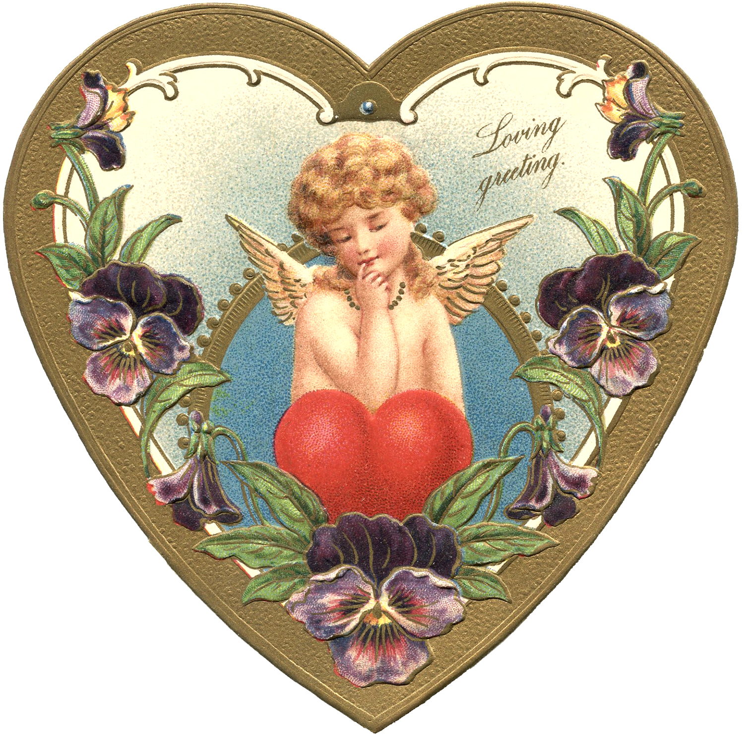 Cherubs And Hearts Image Updated The Graphics Fairy