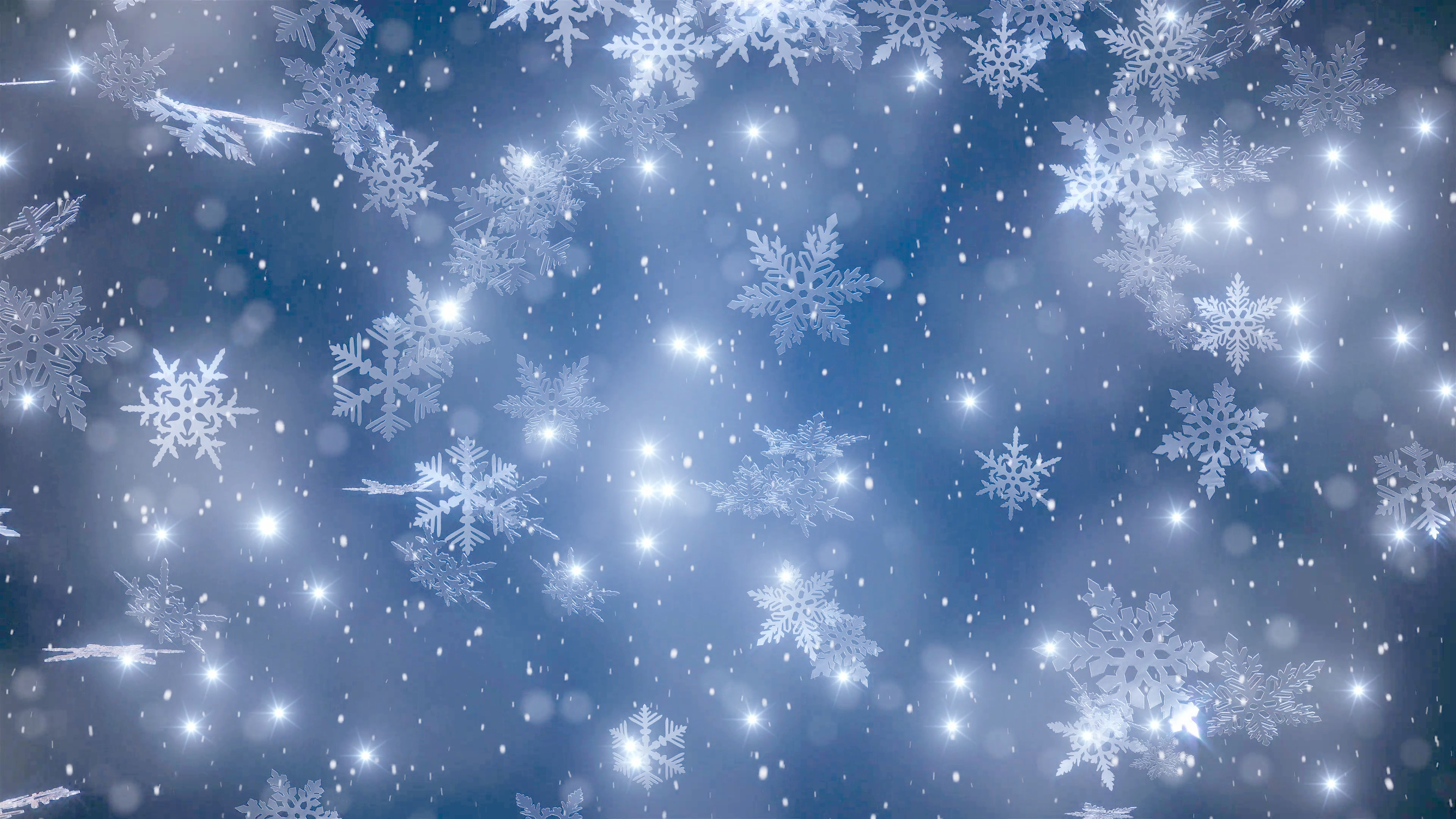Snow Falling Background Wallpaper