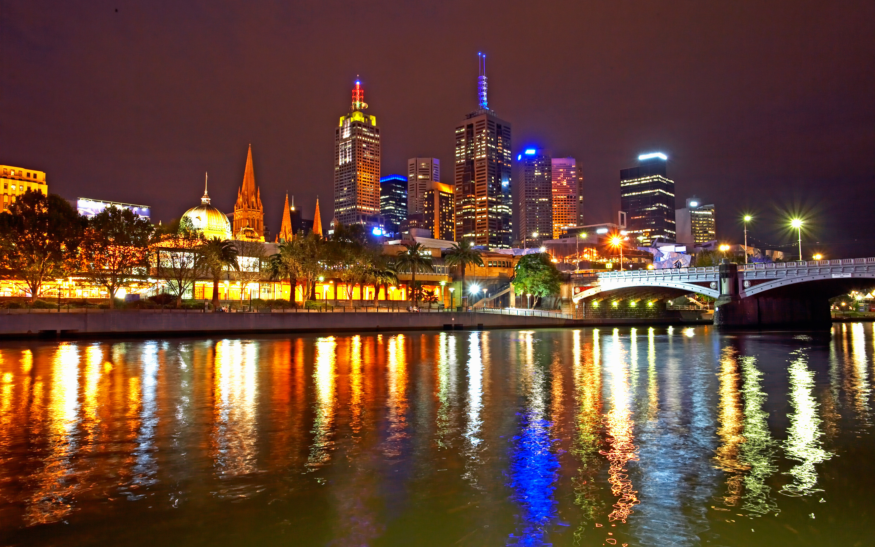 Melbourne HD Wallpaper Background Image