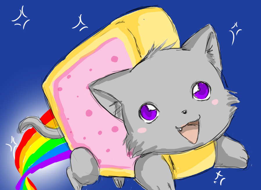 Nyan Cat by Sakura Rose12