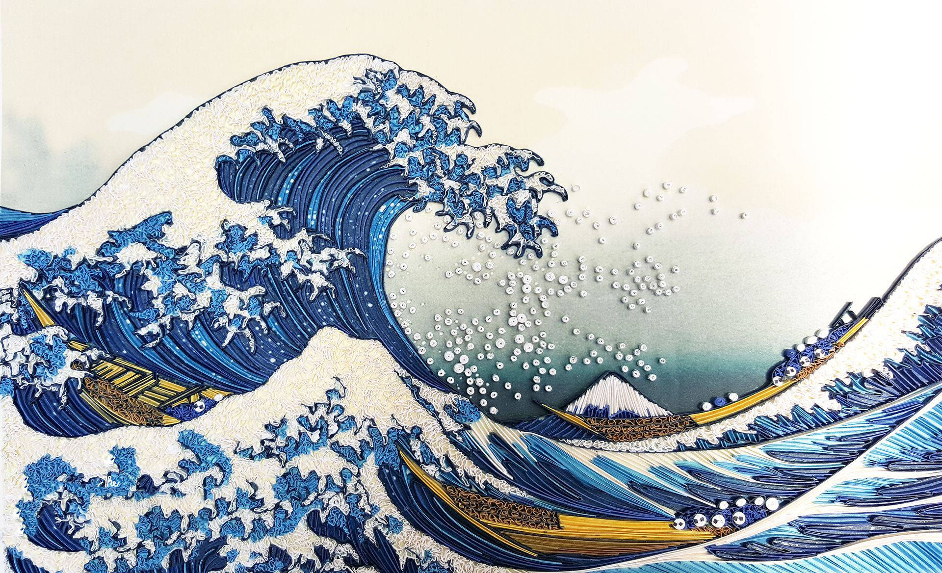 Japanese Wave Wallpaper