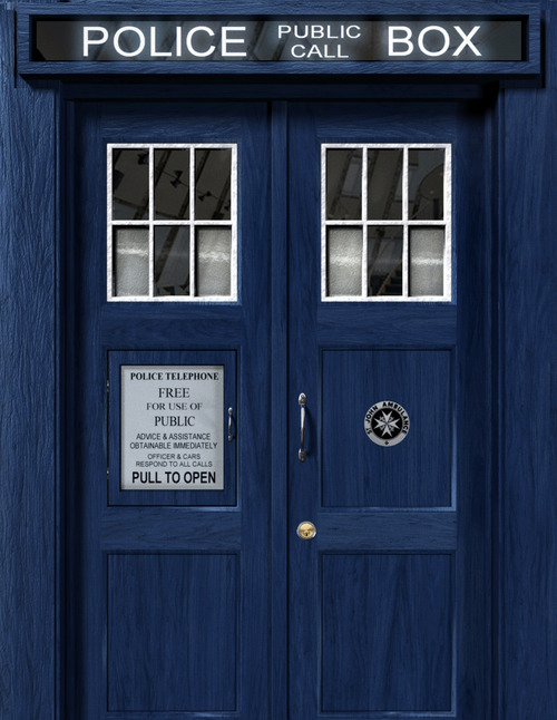 Tardis Front By S2pixmag Illustration Quick Render Of The