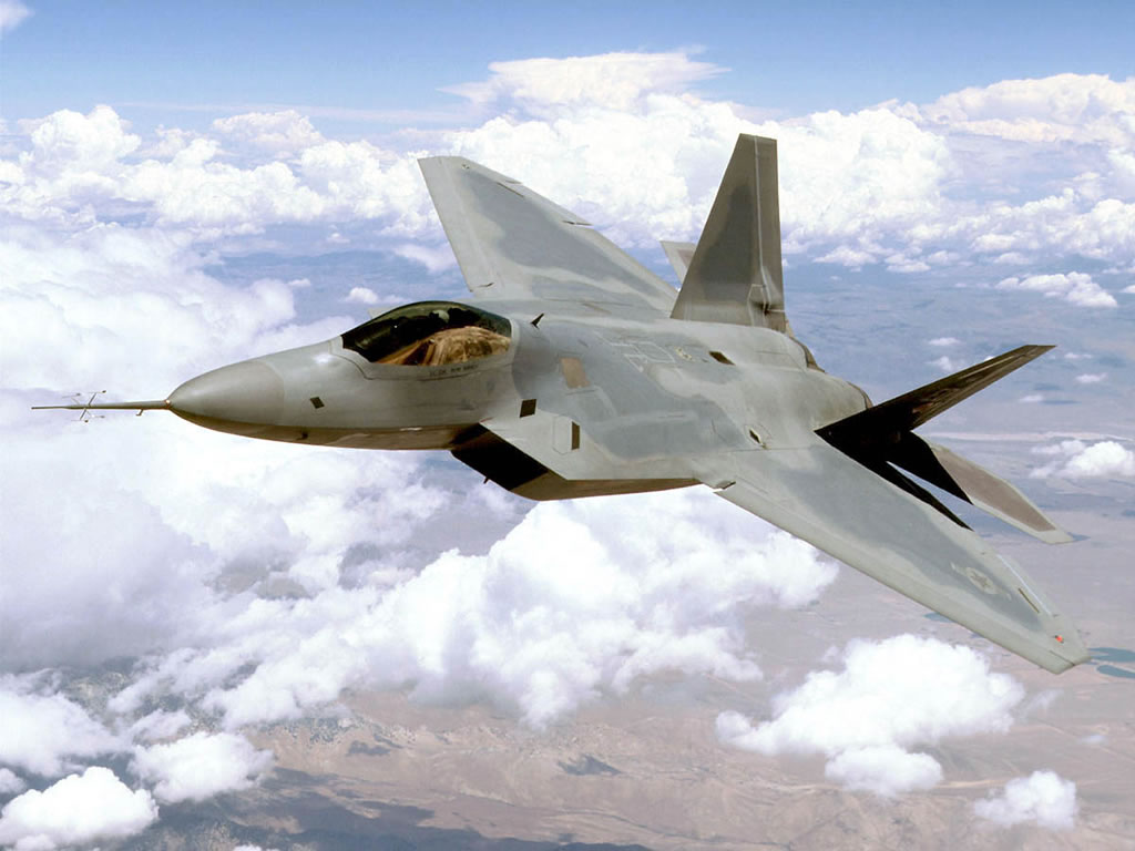 F Raptor Stealth Fighter Jet Military Aircraft Pictures
