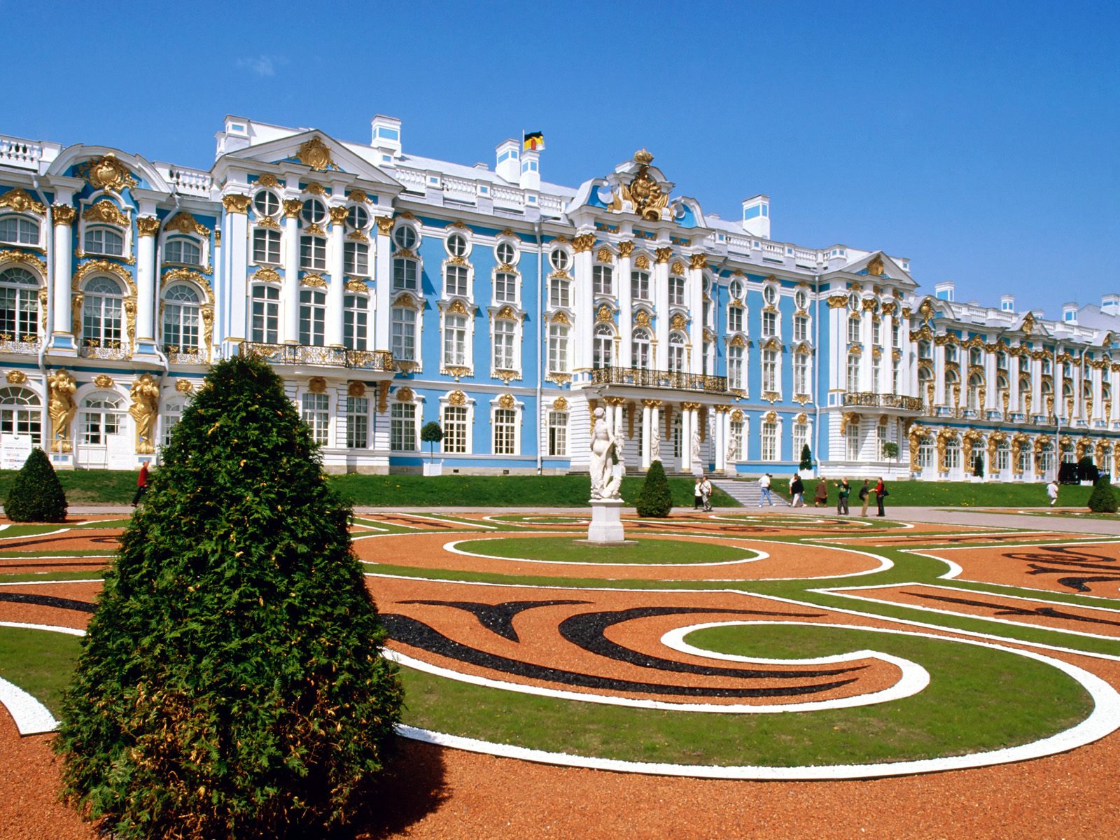 Hq Catherine Palace St Petersburg Russia Wallpaper