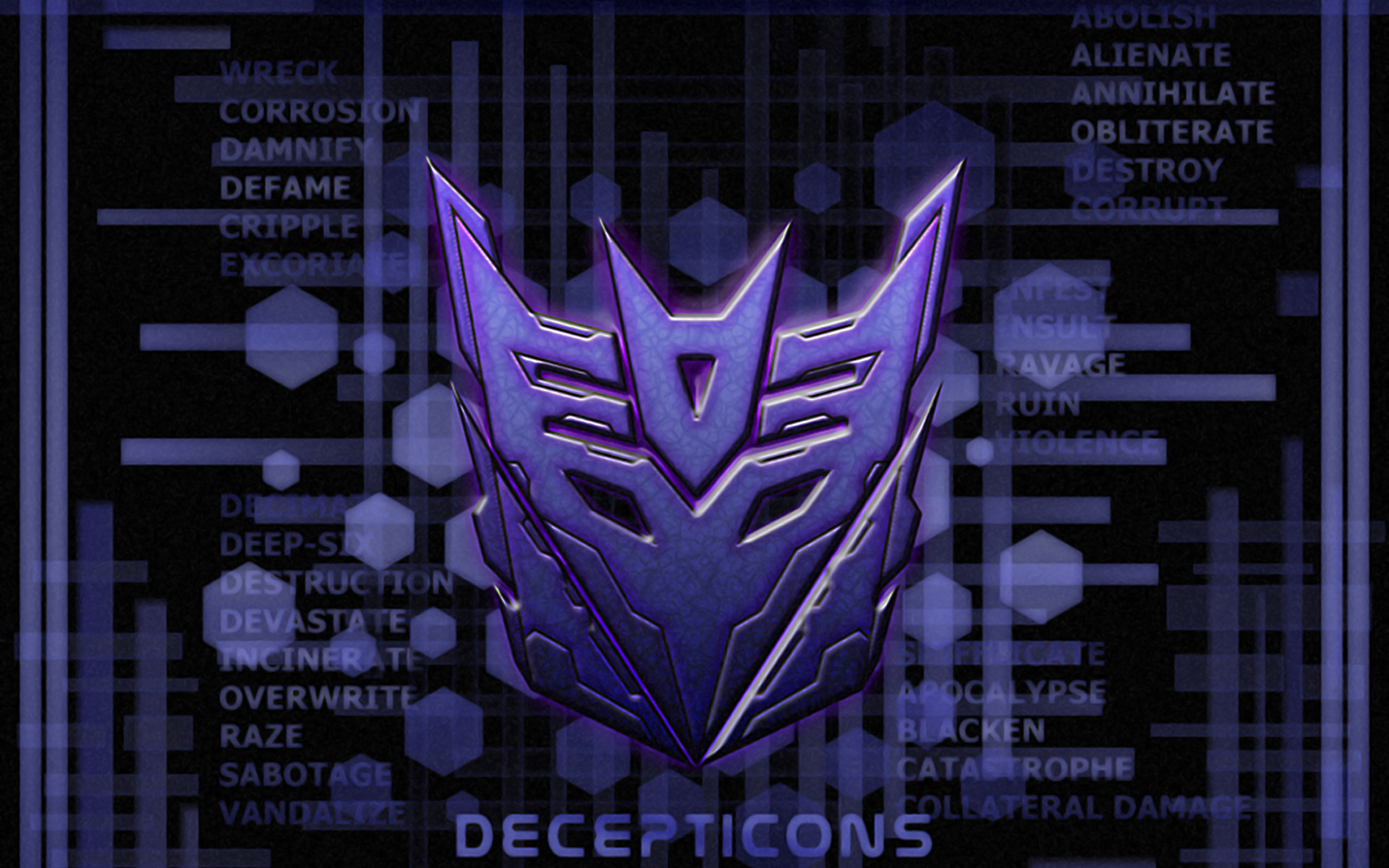 Decepticon Logo Wallpaper Wide HD