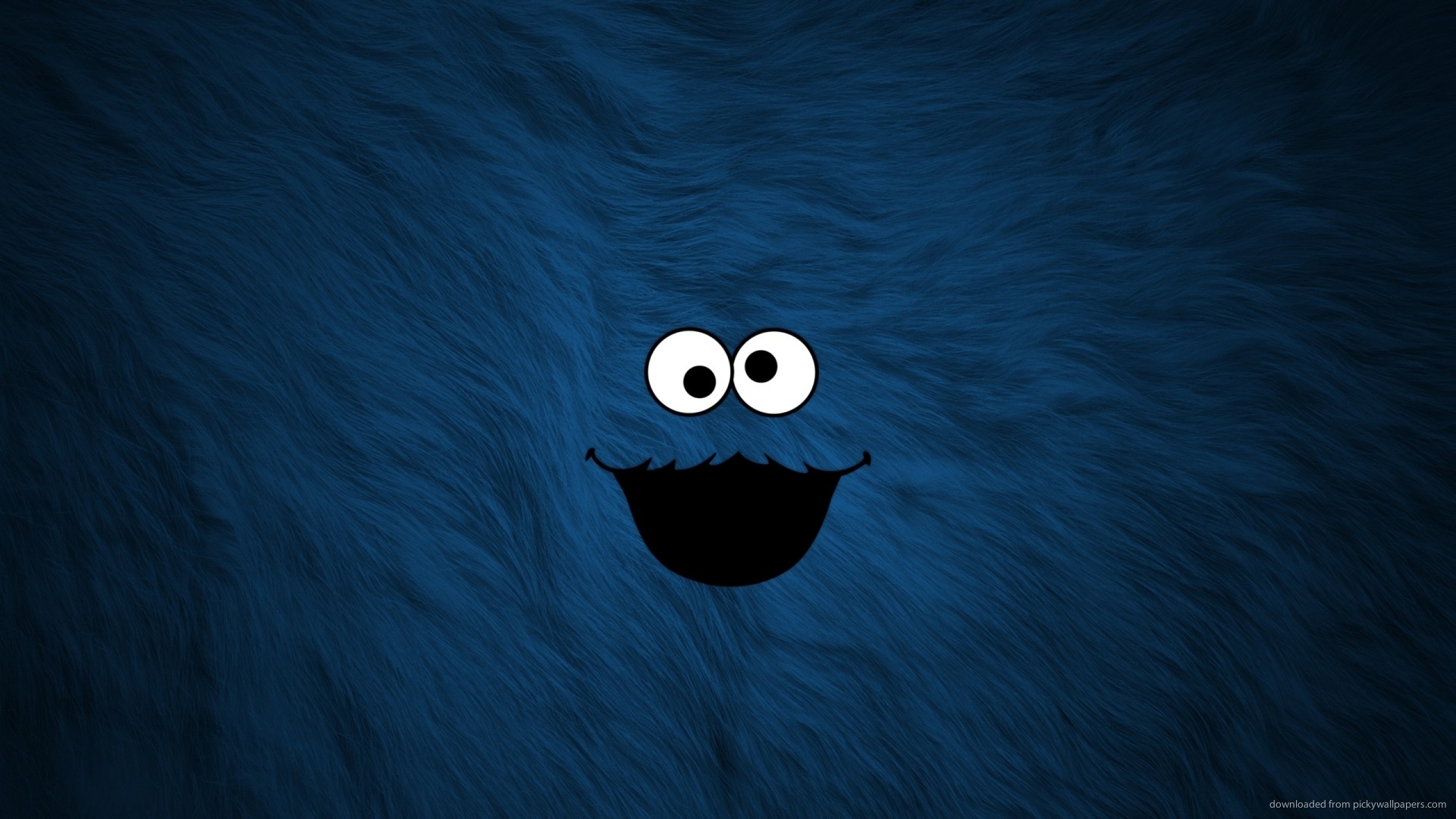Cookie Monster Fur Wallpaper For Samsung Galaxy Tab