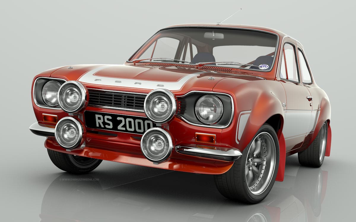 D M Multimedia 3d Cars Escort Mki Rs Wallpaper