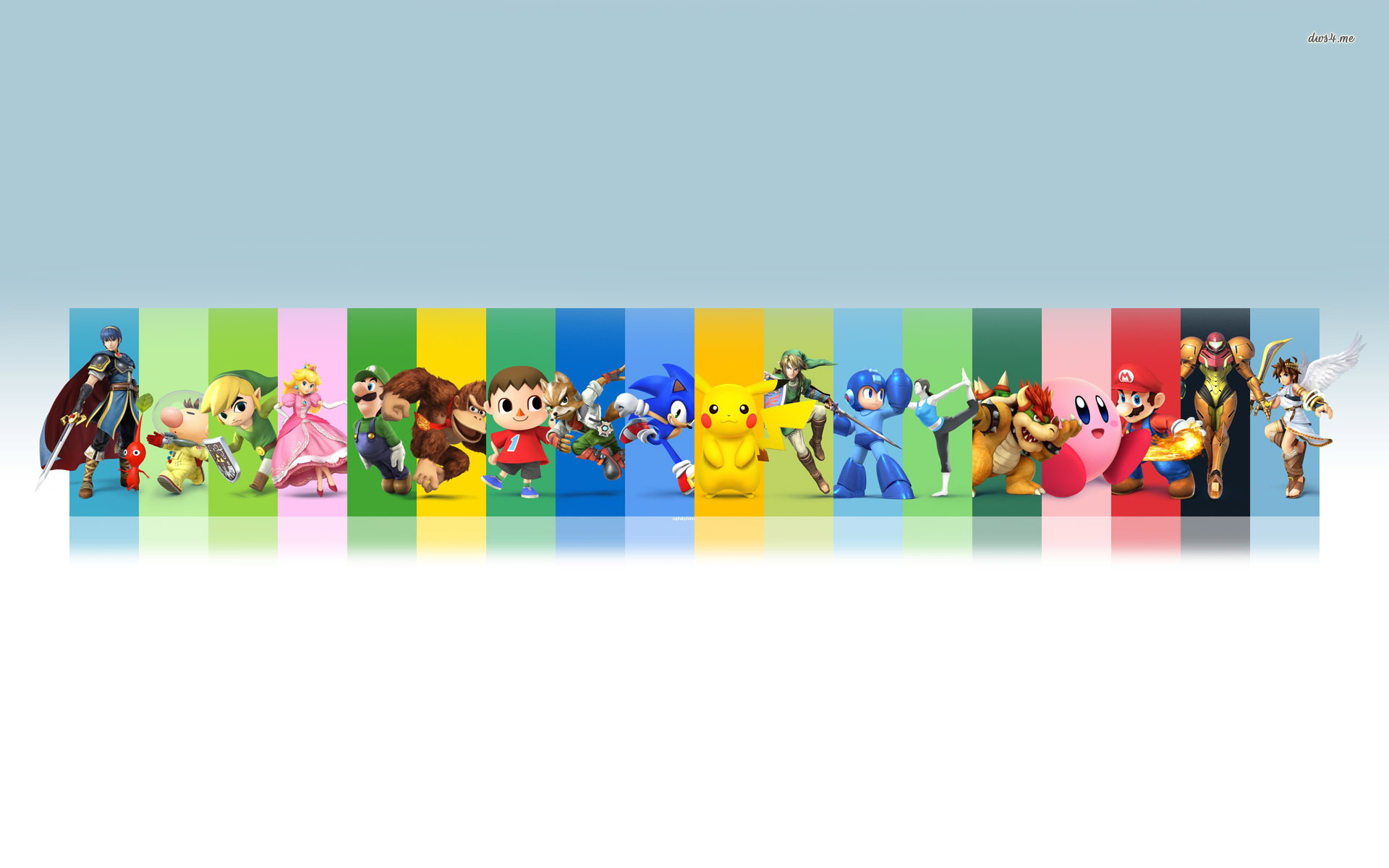 Nintendo Characters Wallpaper Game