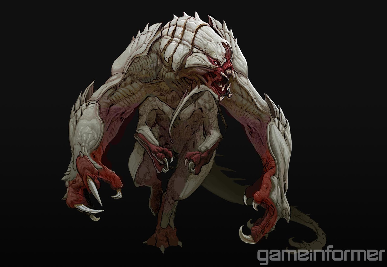 Evolve Goliath Monster Concept Art Risenfallrec