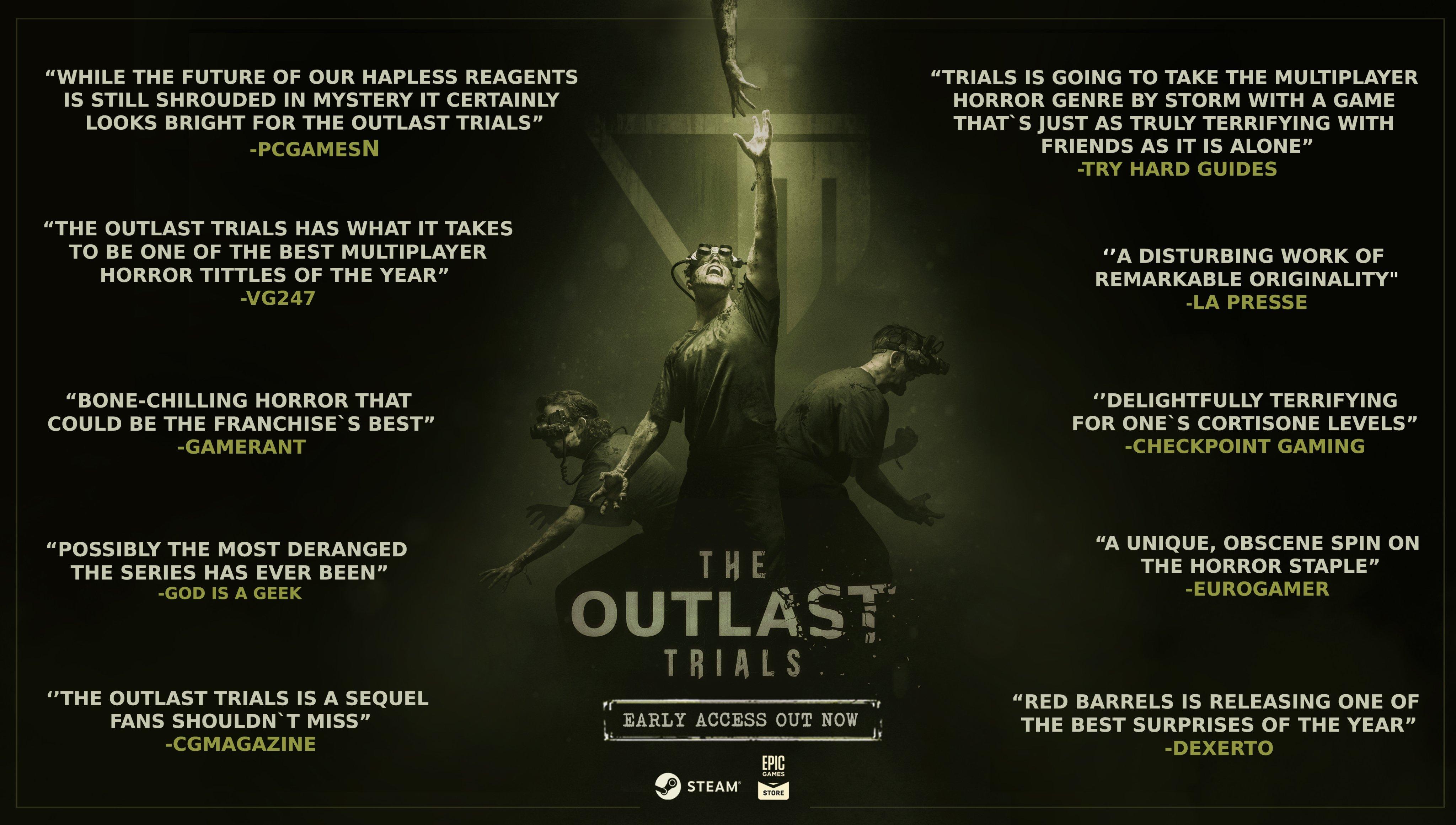 Red Barrels on The Outlast Trials has sold over 500k