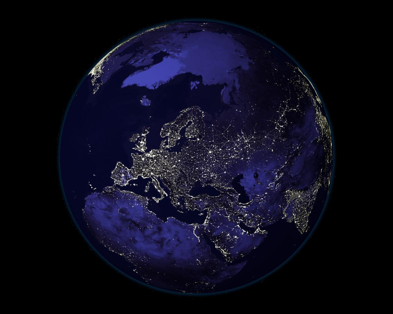 Earth  at Night  Wallpaper  HD  WallpaperSafari