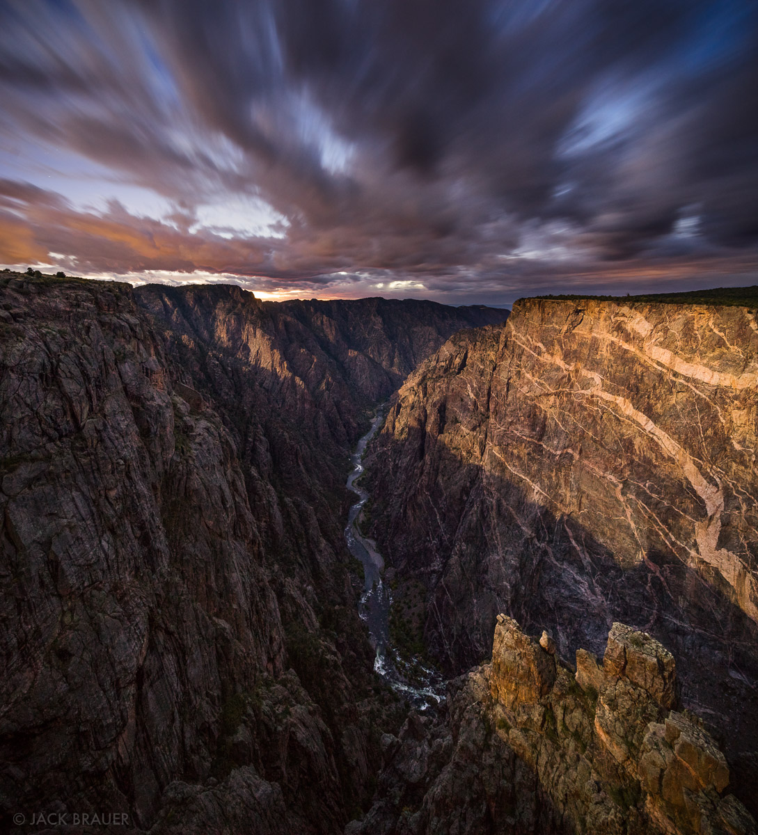 Black Canyon Night Wallpaper