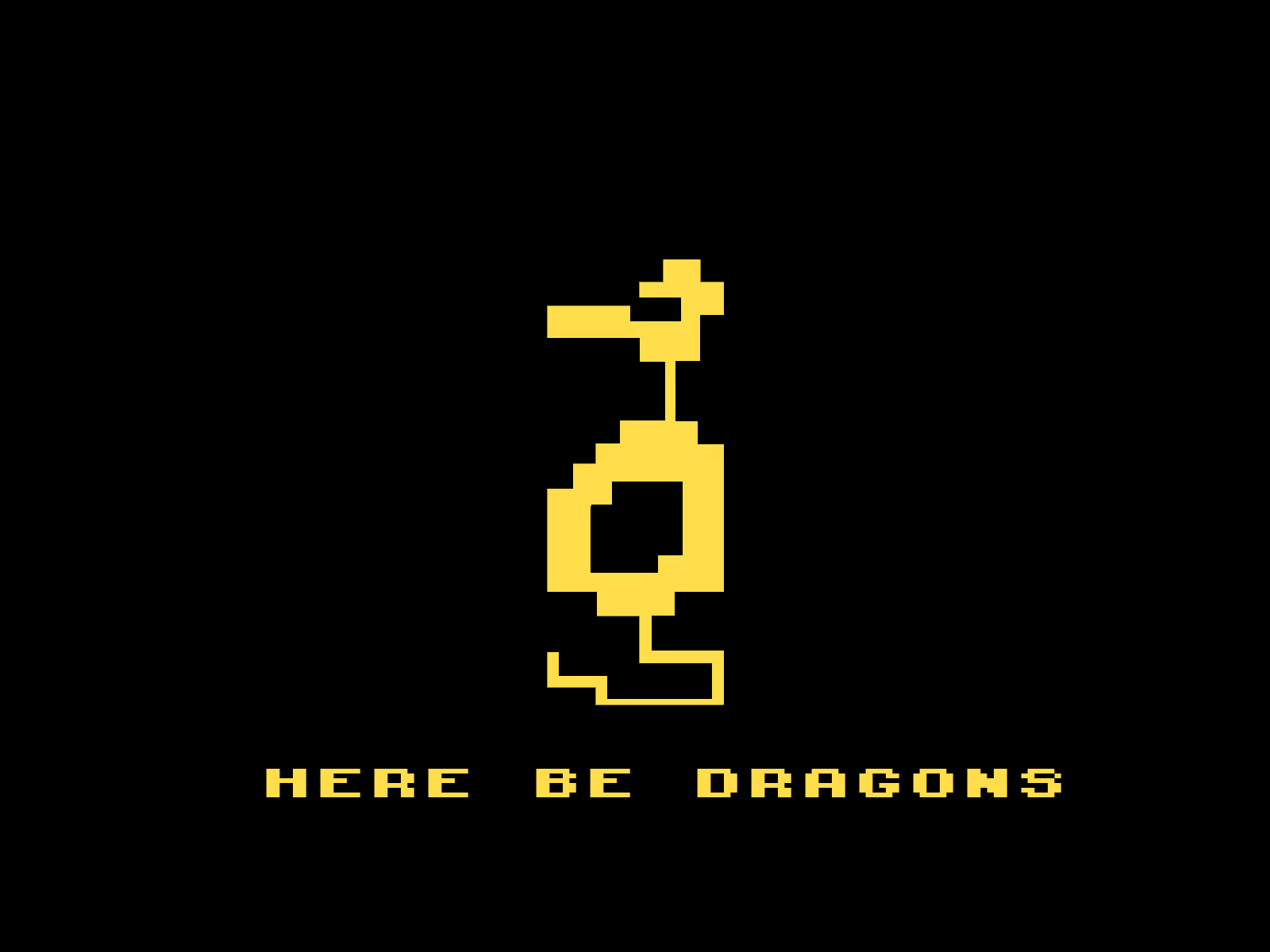 Atari Adventure Dragon Wallpaper The Retroist