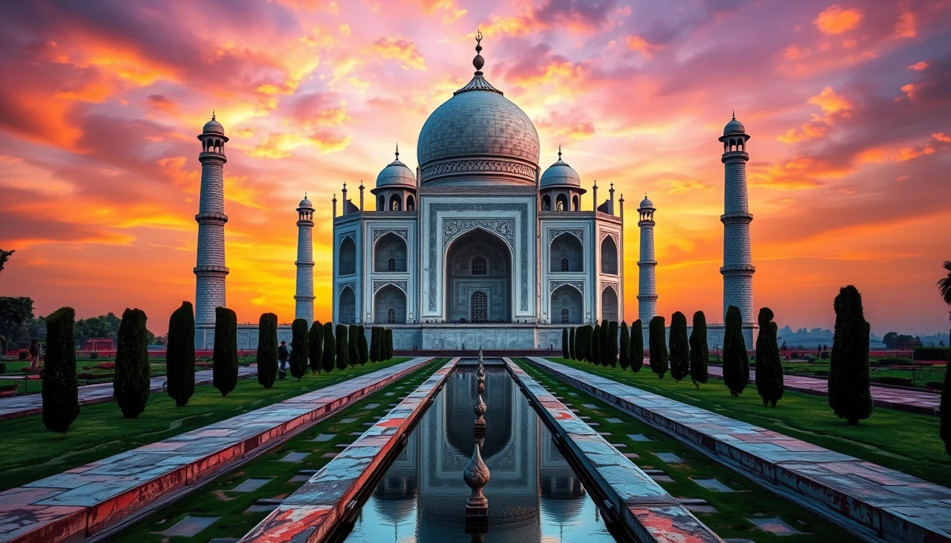 Taj Mahal Hd Wallpaper