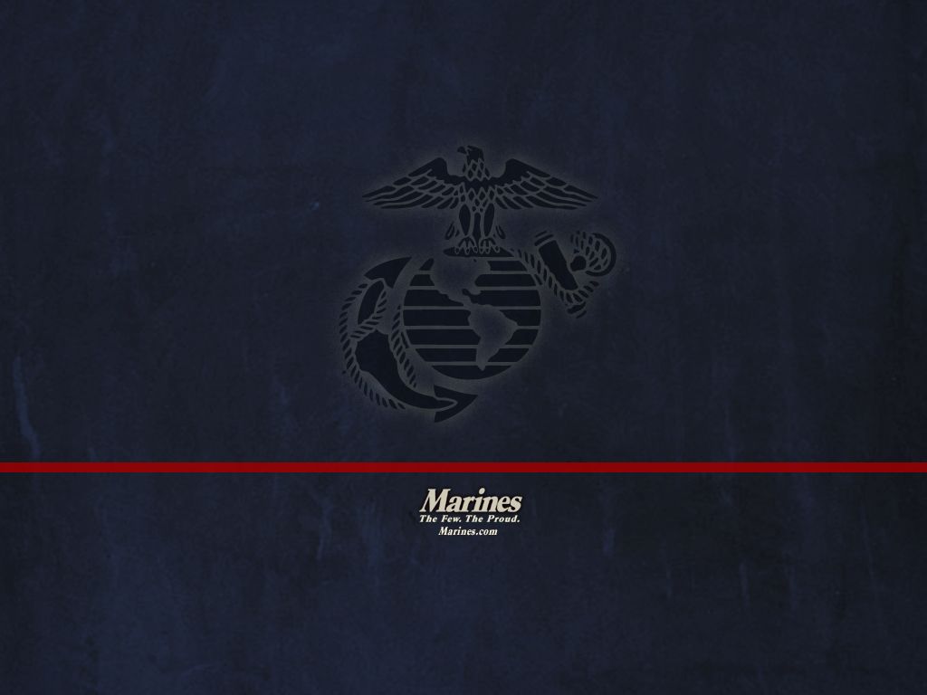 Wallpaper For Marines Logo iPhone