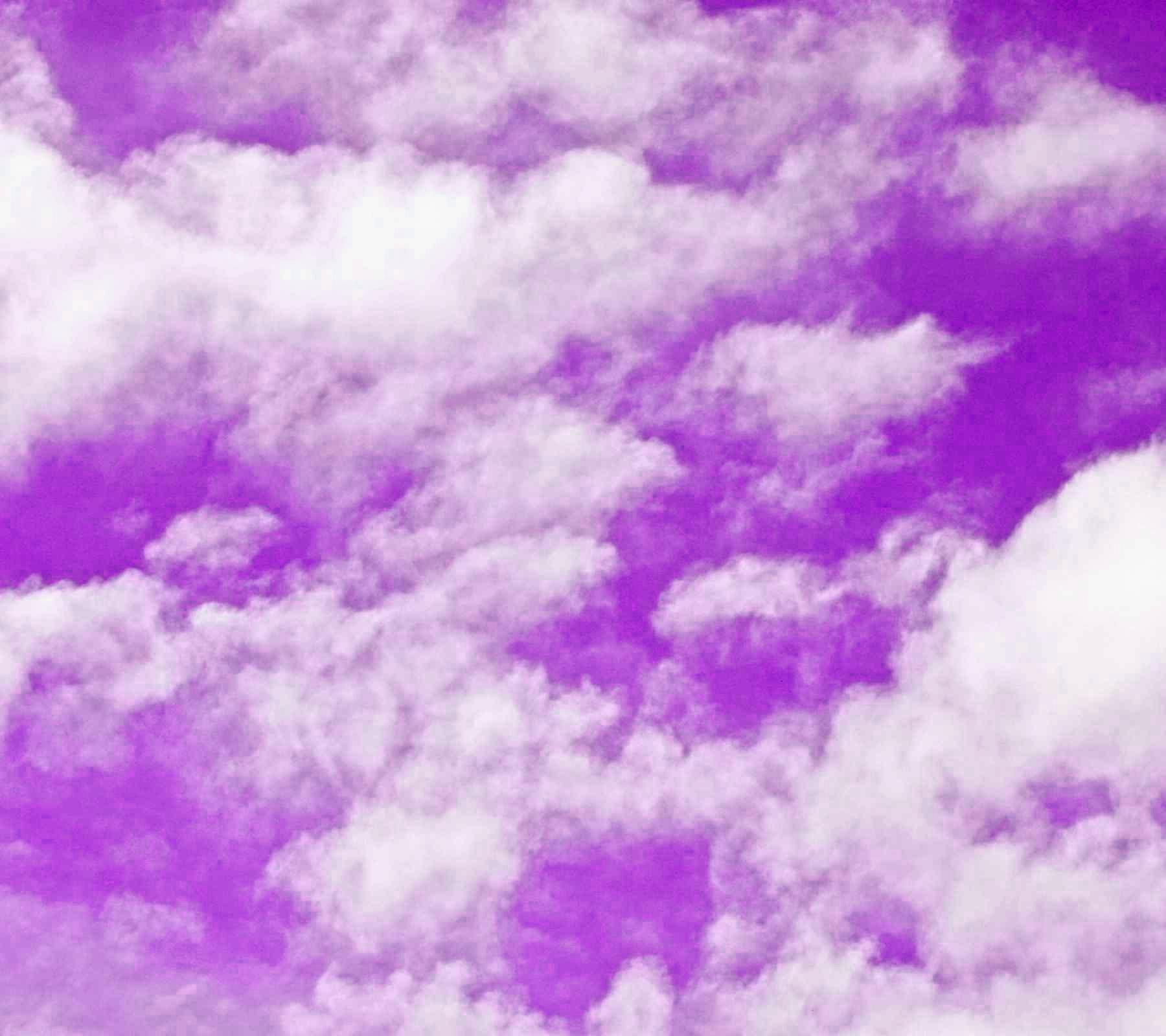 Background Wallpaper Image Purple Sky With Clouds