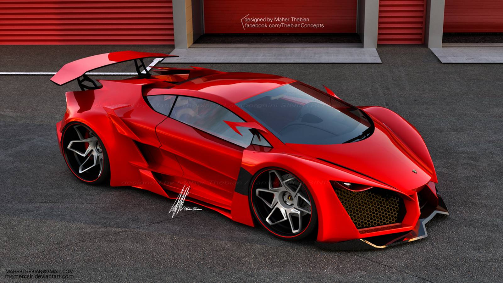 The New Lamborghini Concept Sinistro