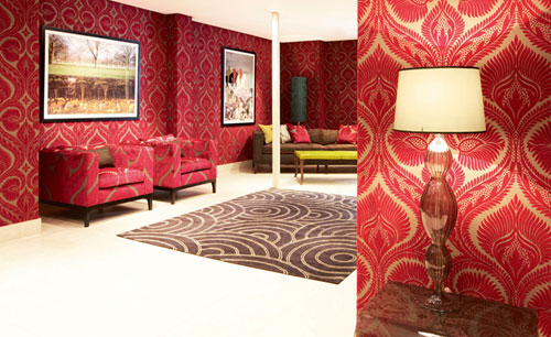 Stoff Und Tapeten Design Dryden Als Raum Dekoration Room Decoration