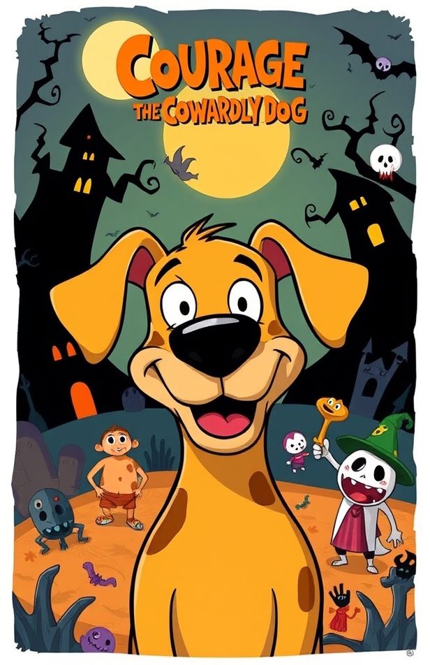 Courage The Cowardly Dog Wallpaper