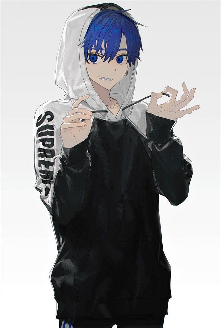 Cool Supreme Anime Boy Wallpaper