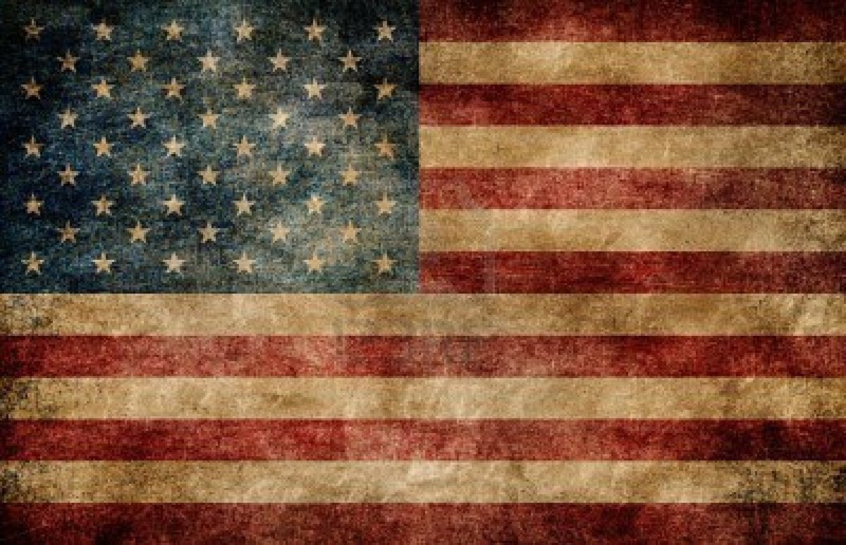 Old American Flag Wallpaper HD Background