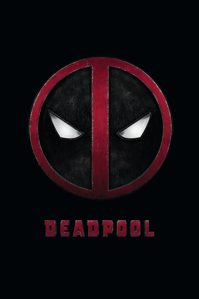 Deadpool Logo iPhone Wallpaper HD 640x960